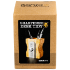 SUCK UK Pencil Sharpener Desk Tidy Natural
