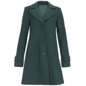 Hudson box pleat coat