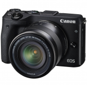 Canon EOS M3 Mirrorless Digital Camera with 18-55mm Lens (Black)