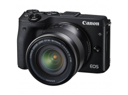 Canon EOS M3 Mirrorless Digital Camera with 18-55mm Lens (Black)