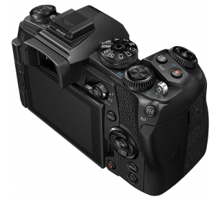 Olympus OM-D E-M1 Mark II Mirrorless Micro Four Thirds Camera with 12-40mm f2.8 Lens Kit (Black) 