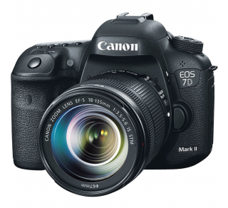 Canon EOS 7D Mark II DSLR Camera with 18-135mm Lens and Deluxe Photo Kit