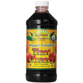 Dynamic Health 100% Pure Organic Certified Tart Cherry Juice Concentrate 16-Ounce