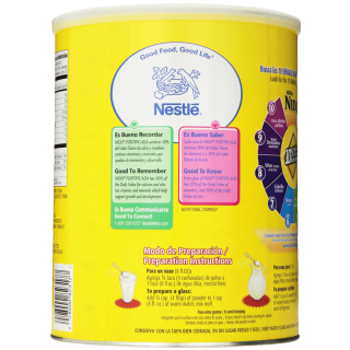 Nestle NIDO Fortificada Dry Milk 3.52 Pound Canister