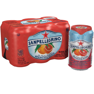 San Pellegrino Sparkling Fruit Beverages Aranciata Rossa-Blood Orange