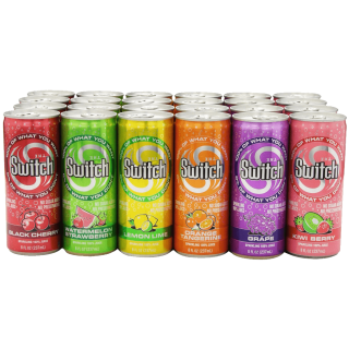 The Switch Sparkling Juice Variety Pack 8-Ounce Cans