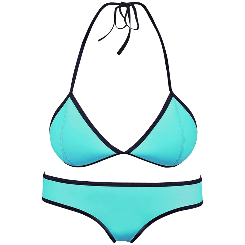 Diving Suit Material-neoprene Bikini Set Swimsuit Swimwear