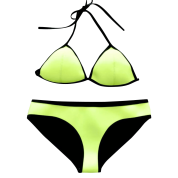 Diving Suit Material-neoprene Bikini Set Swimsuit Swimwear