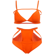 FINEJO Women's Sexy Push Up Bandage Bikini Set