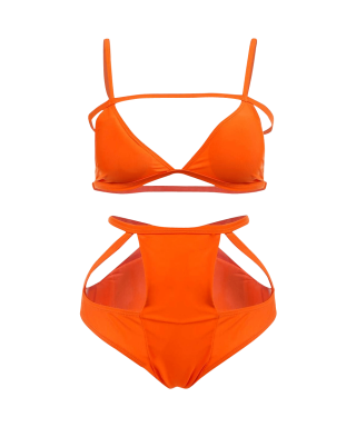 FINEJO Women's Sexy Push Up Bandage Bikini Set