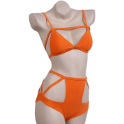 FINEJO Women's Sexy Push Up Bandage Bikini Set