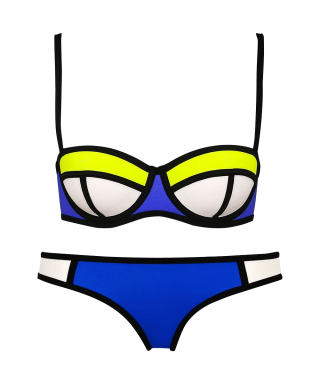 GLove Bright Diving Suit Material-neoprene Bikini Set
