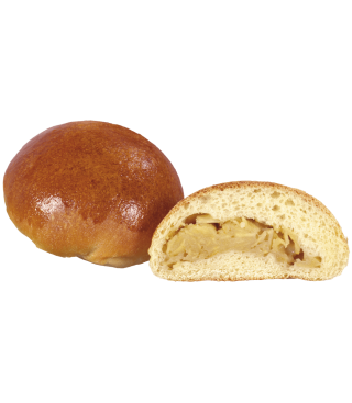 A patty with potatoes and meat 