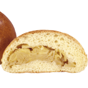 A patty with potatoes and meat 