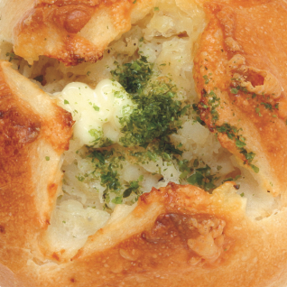 Bun with cheese