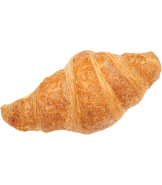 Croissant with cherries