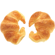 Croissant with cherries