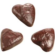 Gingerbread cookies in chocolate glaze