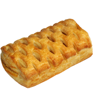Puff with jam 
