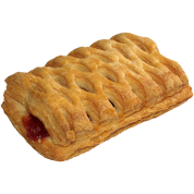 Puff with jam 