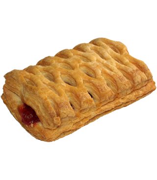 Puff with jam 
