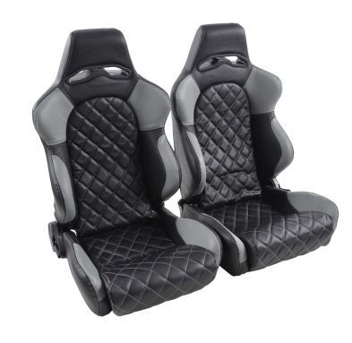 Portseat Set Las Vegas Artificial Leather Black