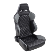 Portseat Set Las Vegas Artificial Leather Black