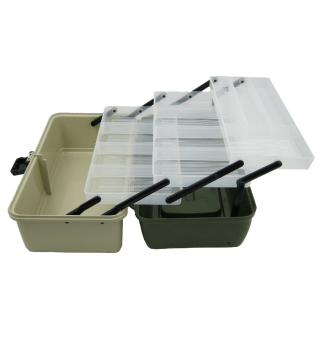 Ace Angling Tray Cantilever Fishing Tackle Tough Box