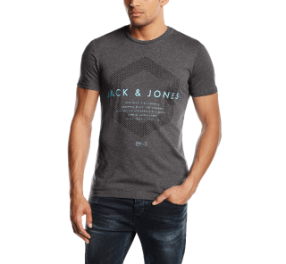 Jack & Jones Men's Crew Neck Short Sleeve