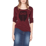 Oliver Women's Crew Neck Long Sleeve Long Sleeve Top