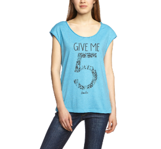 EDC by Esprit Women's Tshirt Programm Short Sleeve