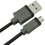 Mediabridge USB 2.0 - Micro-USB to USB Cable (6 Feet) - High-Speed A Male to Micro B 