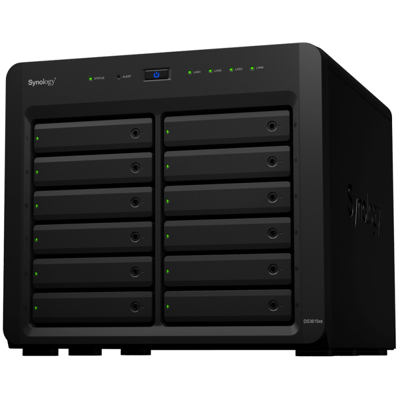 Synology DS3615xs Diskstation 12-Bay Pre-Configured Storage (NAS)