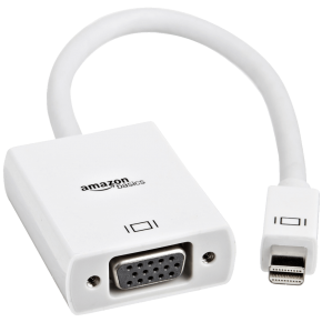 AmazonBasics Mini DisplayPort (Thunderbolt) to VGA Adapter 