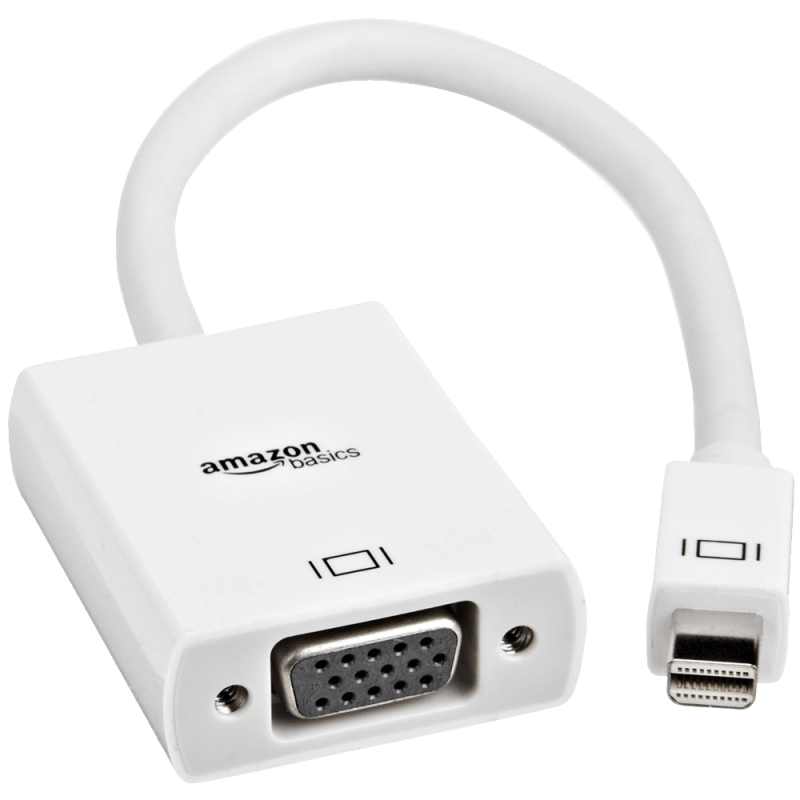 AmazonBasics Mini DisplayPort (Thunderbolt) to VGA Adapter 