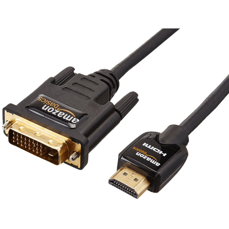 AmazonBasics HDMI to DVI Adapter Cable - 6 Feet 