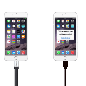 Everdigi(TM)2pcs 10ft Strengthened Extra Long Tangle-free Super Durable USB Charge&Sync Flat Data Cable Cord Wire