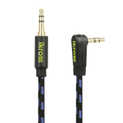iKross Jack Braided Sleeve jacket Stereo Audio Cable