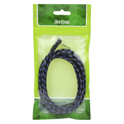 iKross Jack Braided Sleeve jacket Stereo Audio Cable