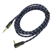 iKross Jack Braided Sleeve jacket Stereo Audio Cable