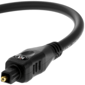 Mediabridge Toslink Cable (6 Feet) - Optical Digital Audio Cable