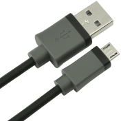 Mediabridge USB 2.0 - Micro-USB to USB Cable (6 Feet) - High-Speed A Male to Micro B