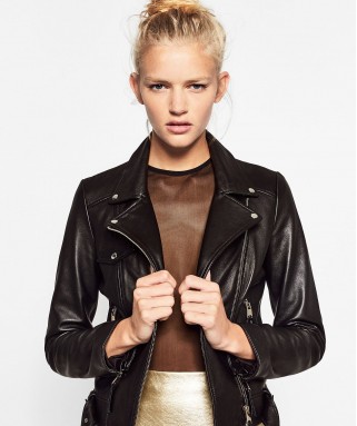 Basic Leather Jacket
