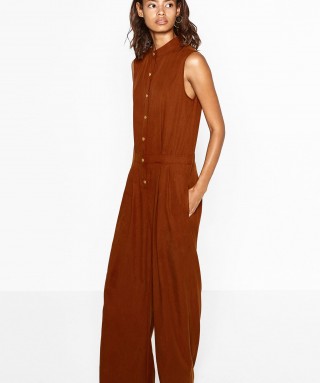Gathered Waist Jumpsuit