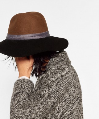 Interwoven Two-Tone Hat