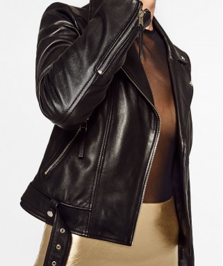 Basic Leather Jacket