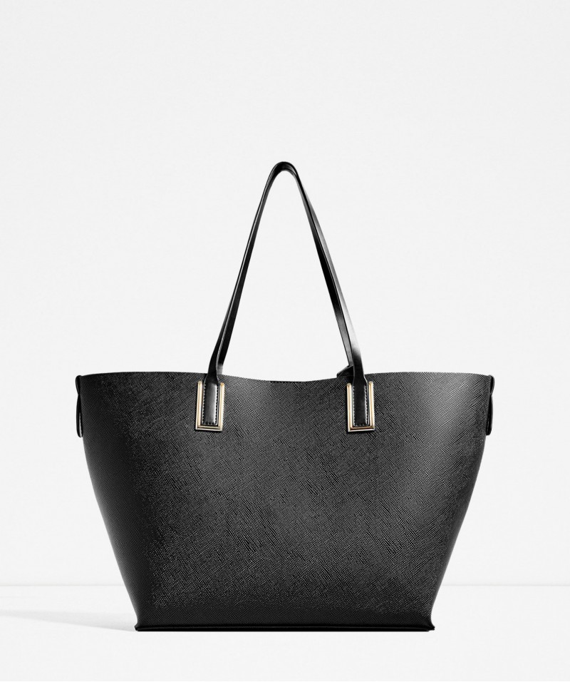 Metallic Detail Tote Bag