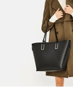 Metallic Detail Tote Bag