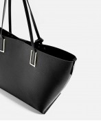 Metallic Detail Tote Bag