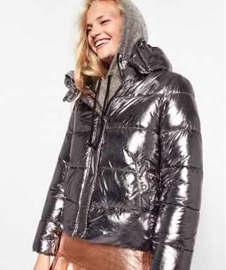 Metallic Quilted Jacket